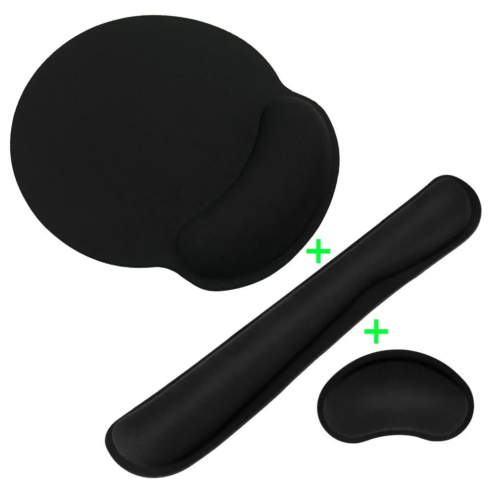 RAKOON Mouse Pad with Wrist Rest Non-Slip Base Wrist Rest Pad Ergonomic Mousepad for Typist Office Gaming PC Laptop Econic Blanks